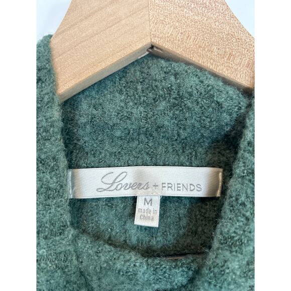 Lovers and Friends Independent Sweater Wool blend in Evergreen Women’s Size M - Picture 4 of 10